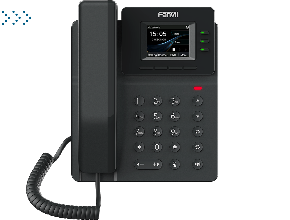 IP телефон Fanvil 320X240 2.4" Color-screen
6-Party Local Conference
HD voice             
4 SIP lines
6 DSS key
Opus+IPV6 .   
PSU
