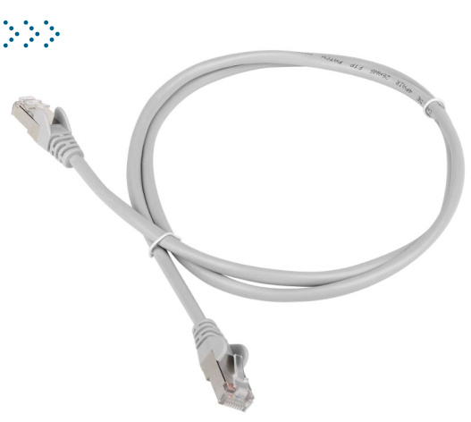 Патч-корд LANMASTER FTP кат.6, 2.0 м, серый