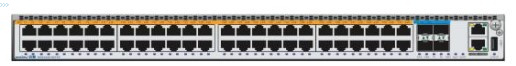 V3 Version：48-Port 100/1000M electric interfaces, 4-Port 10G SFP+ interfaces, Dual Extension Slots, Dual FAN Slots, Dual Power Slots.