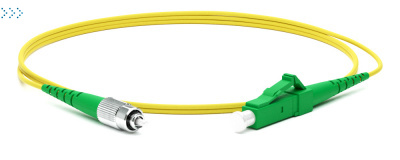 Патч-корд оптический TWT, PVC, симплексный, LC/APC-FC/APC, SM OS2, 7.0 м