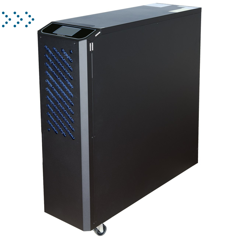 Источник бесперебойного питания SMARTWATT UPS ULTIMA 3320. 3Ф, Онлайн, мощность 20 000/18 000 ВА/Вт, напольный, LCD дисплей, клемная колодка, подключение внешних АКБ