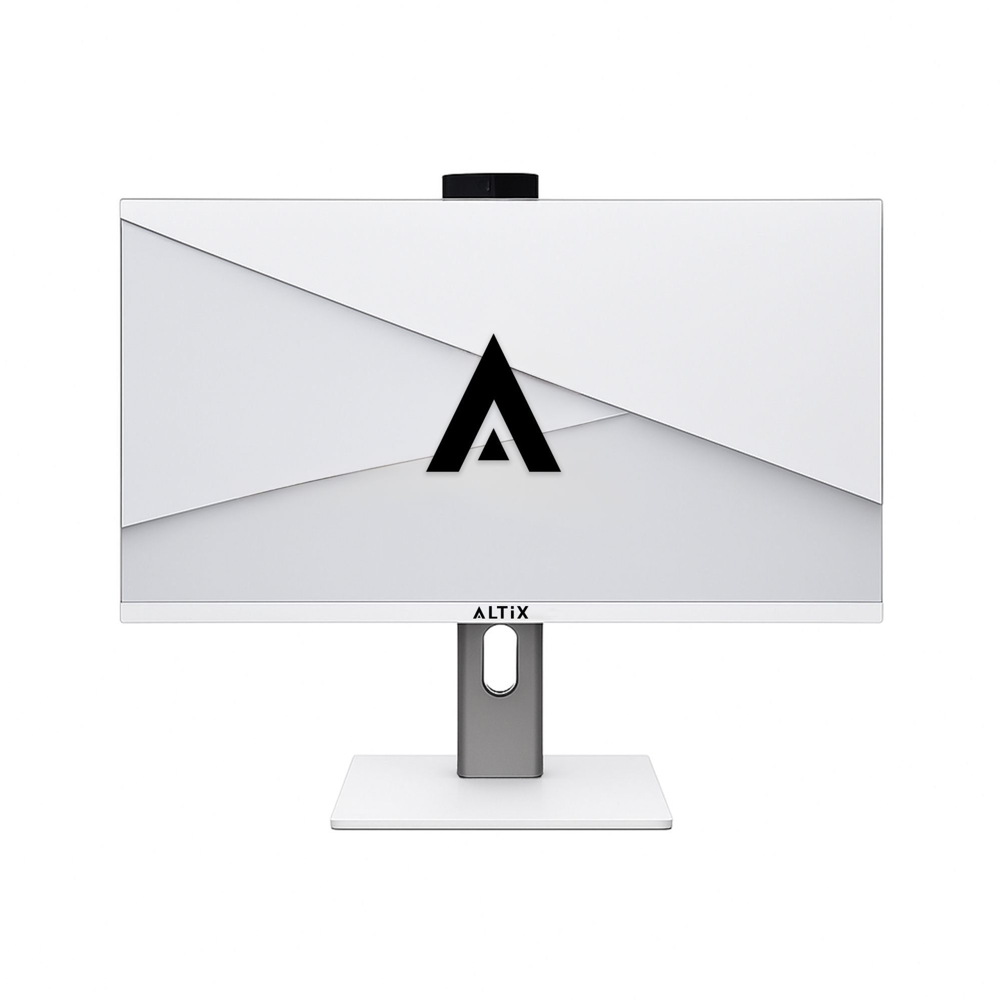 Моноблок Altix 23.8" IPS FHD(1920*1080:60HZ), i5-12450H, 16GB, 512GB, 6xUSB-A, 1xUSB-C,  HDMI, VGA, RJ45, Поворотный, Белый