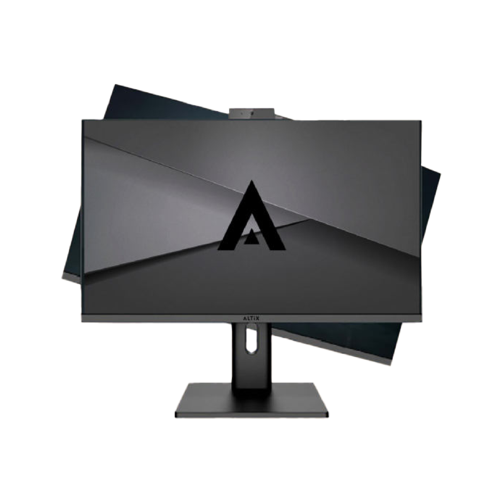 Моноблок Altix 23.8" IPS FHD(1920*1080:60HZ), 16GB, 512GB, 6xUSB-A, 1xUSB-C,  HDMI, VGA, RJ45, Поворотный, Черный