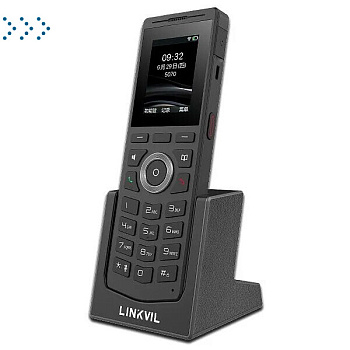 Wi-Fi телефон Fanvil Built-in 2.4G/5G Wi-Fi
Up to 10 hours’ talk time and up to 200 hours standby time
One configurable push-to-talk (PTT) button for quick dial
Support standard Type-C interface, equipped with charging base