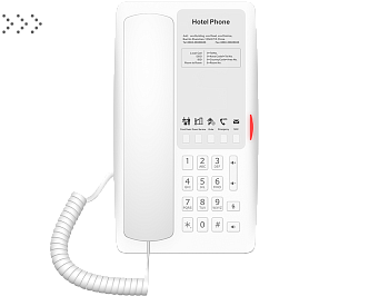 IP телефон Fanvil для отелей 2 SIP Lines
1 USB Port for phone charging
6 Soft keys programmable service hotline                          
Hotspot:                         
PoE                                         
HD Voice    PSU