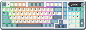 Клавиатура Royal Kludge RKS98 Light Could/RK Chartreuse