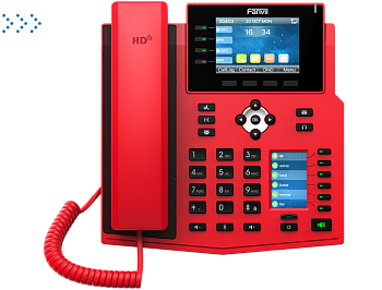 IP телефон Fanvil HD Voice
16 SIP Lines        
4 Line Key   
30 DSS Keys    
IPV6/OPUS                              
3.5"+2.4" Dual Color Screen
WIFI & Built-in Bluetooth
POE +Gigabit
PSU